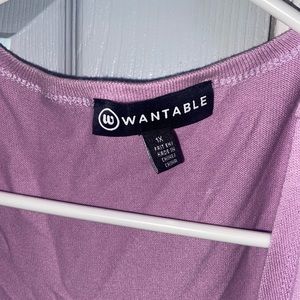 Wantable Lavender Cover Up sweater